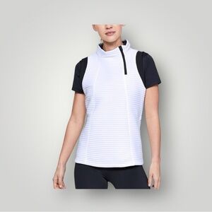 Under Armour White and Black Coldgear Daytona Vest